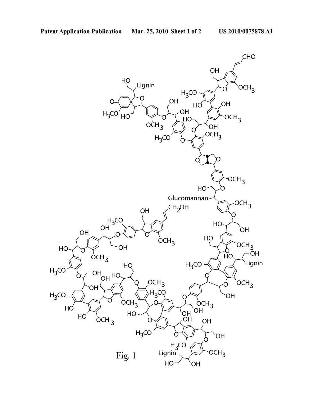 Modified Lignin Biopolymer Useful in Cleaning Compositions - diagram, schematic, and image 02