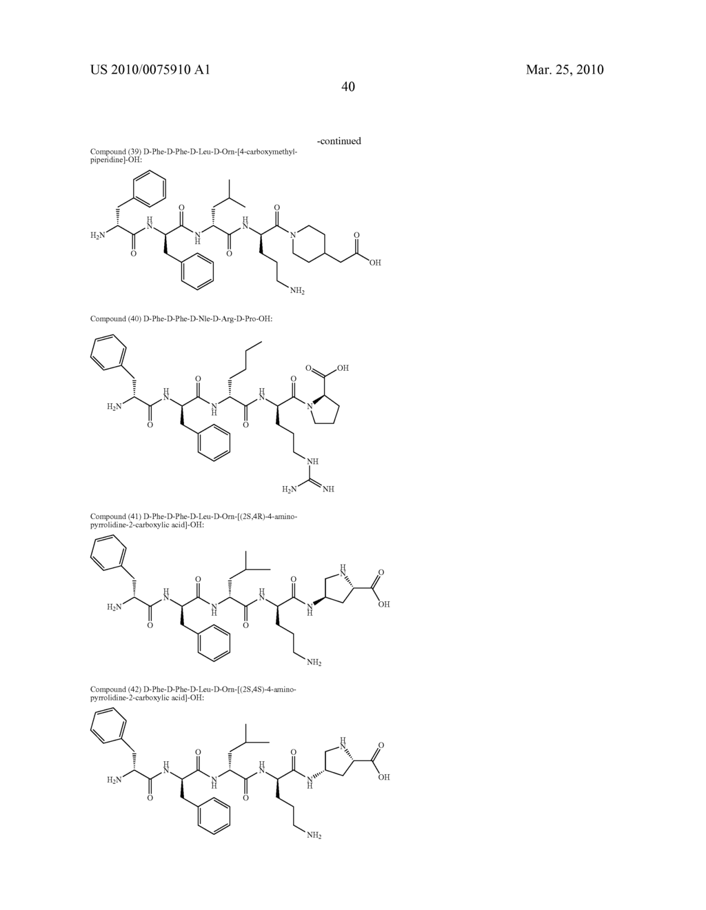 SYNTHETIC PEPTIDE AMIDES AND DIMERIC FORMS THEREOF - diagram, schematic, and image 57