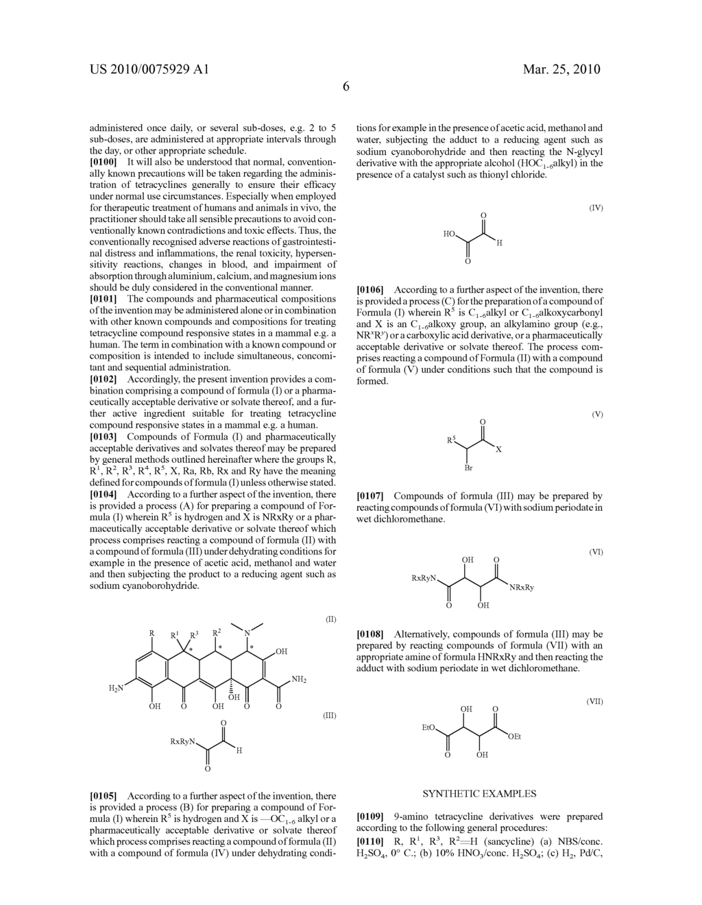 9-AMINOACYL TETRACYCLINE COMPOUNDS AND METHODS OF USE THEREOF - diagram, schematic, and image 07