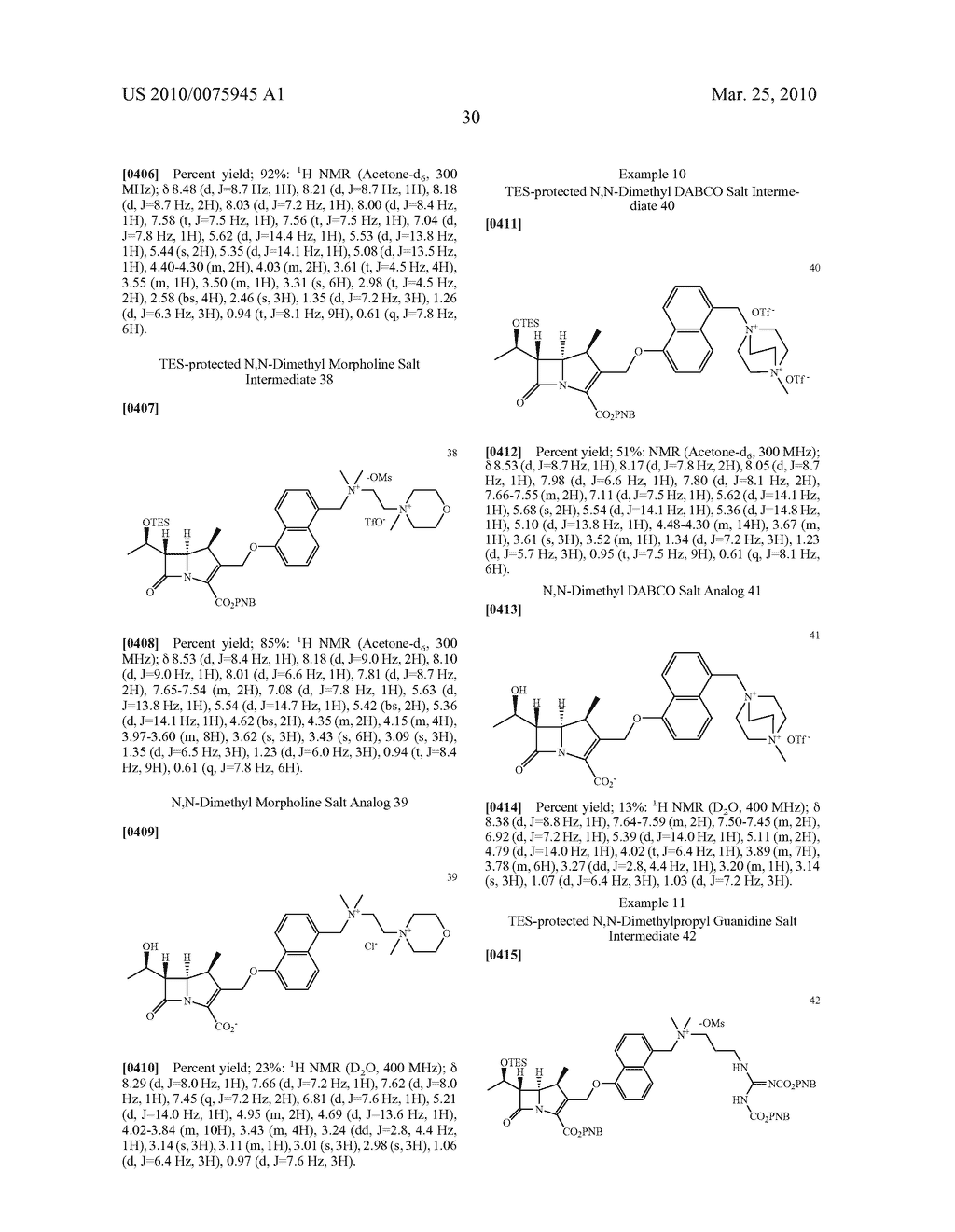 GRAM-POSITIVE CARBAPENEM ANTIBACTERIALS AND PROCESSES FOR THEIR PREPARATION - diagram, schematic, and image 44