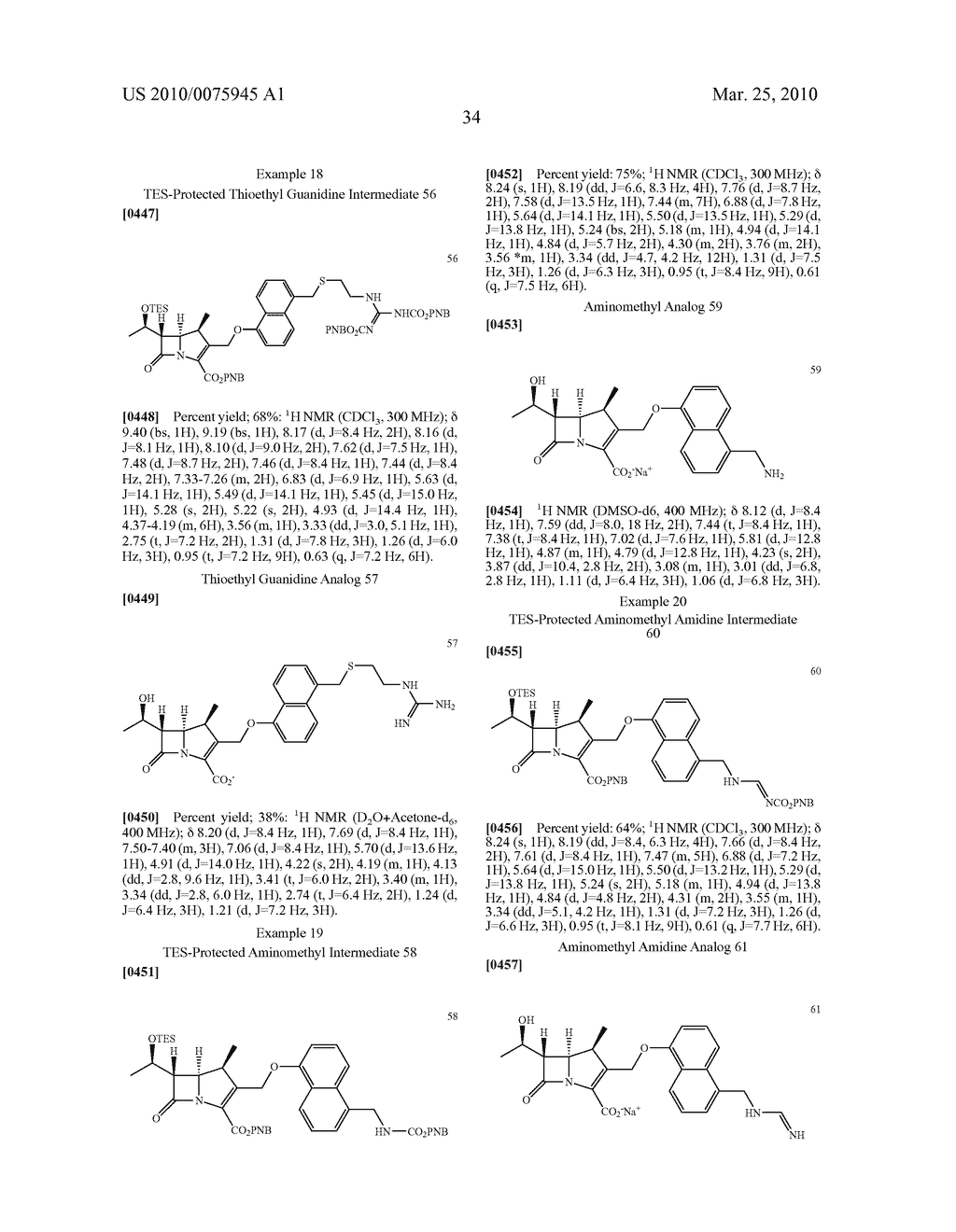 GRAM-POSITIVE CARBAPENEM ANTIBACTERIALS AND PROCESSES FOR THEIR PREPARATION - diagram, schematic, and image 48