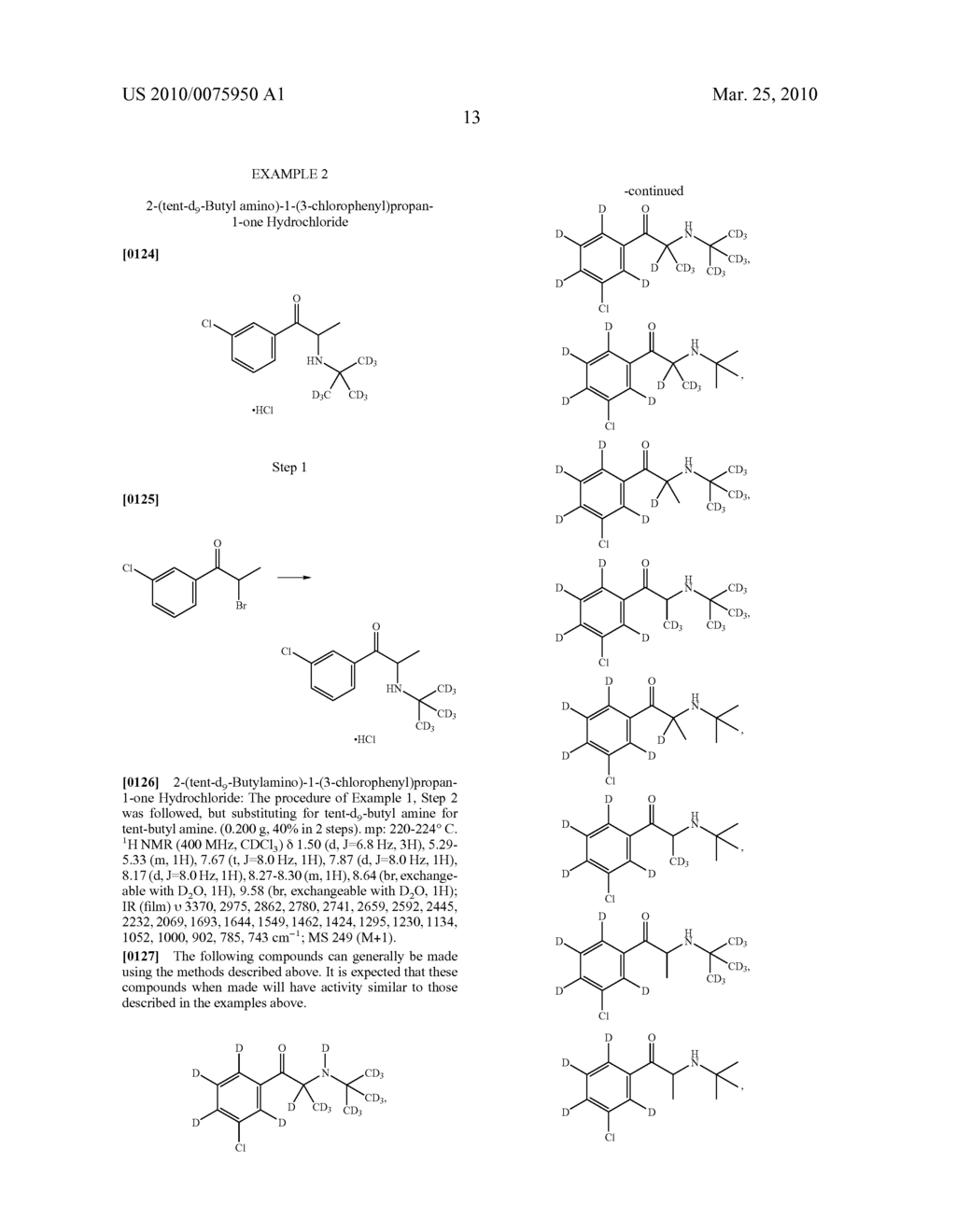 PHENYLPROPANONE MODULATORS OF DOPAMINE RECEPTOR - diagram, schematic, and image 14