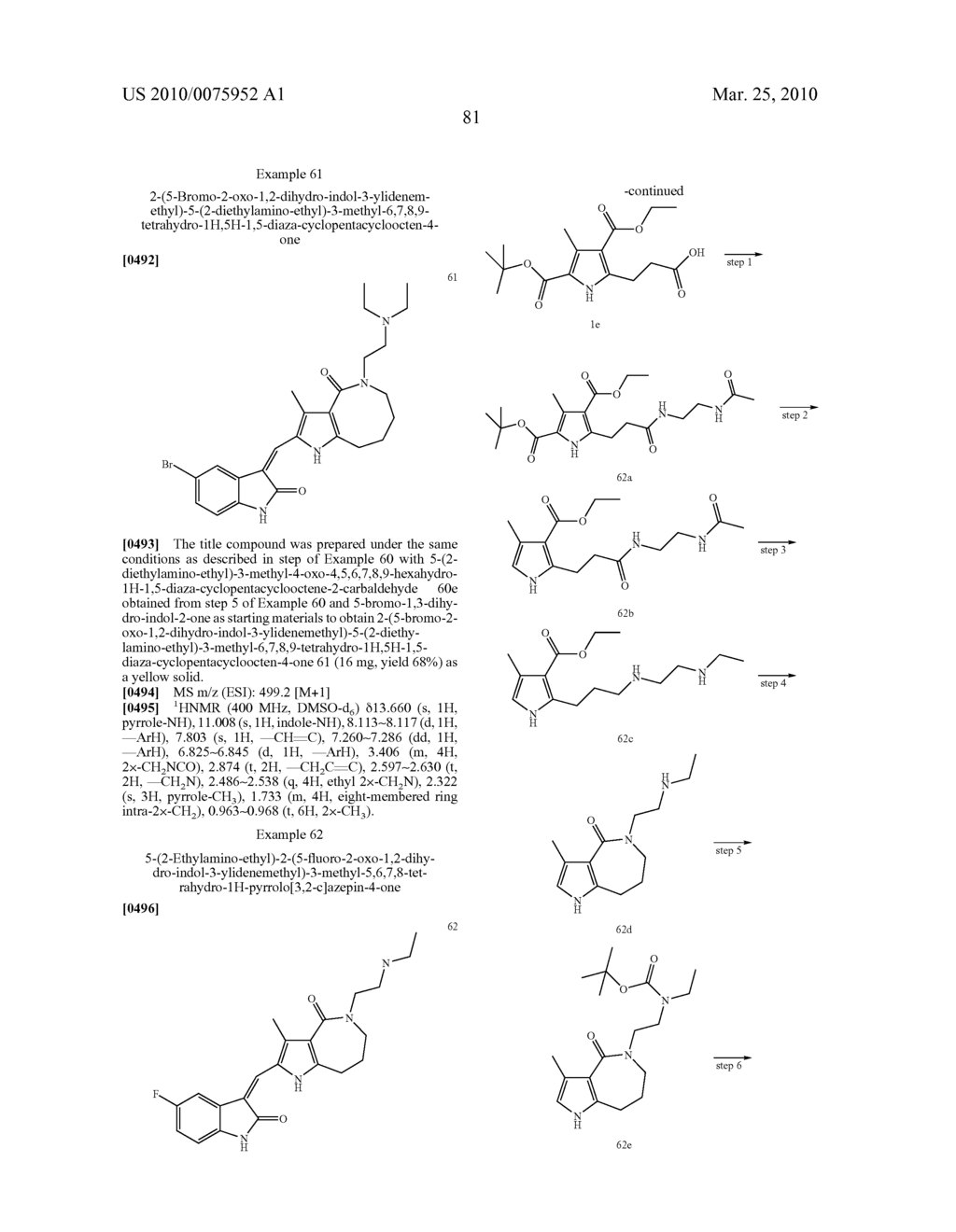 PYRROLO-NITROGENOUS HETEROCYCLIC DERIVATIES,THE PREPARATION AND THE PHARMCETICAL USE THEEOF - diagram, schematic, and image 82