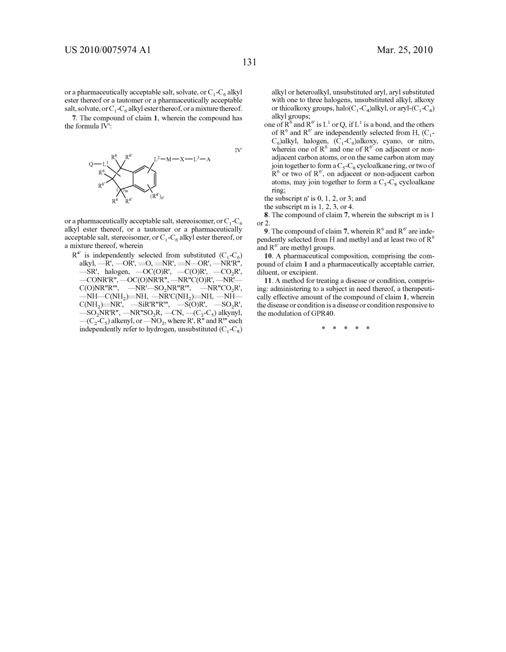 HETEROCYCLIC GPR40 MODULATORS - diagram, schematic, and image 132