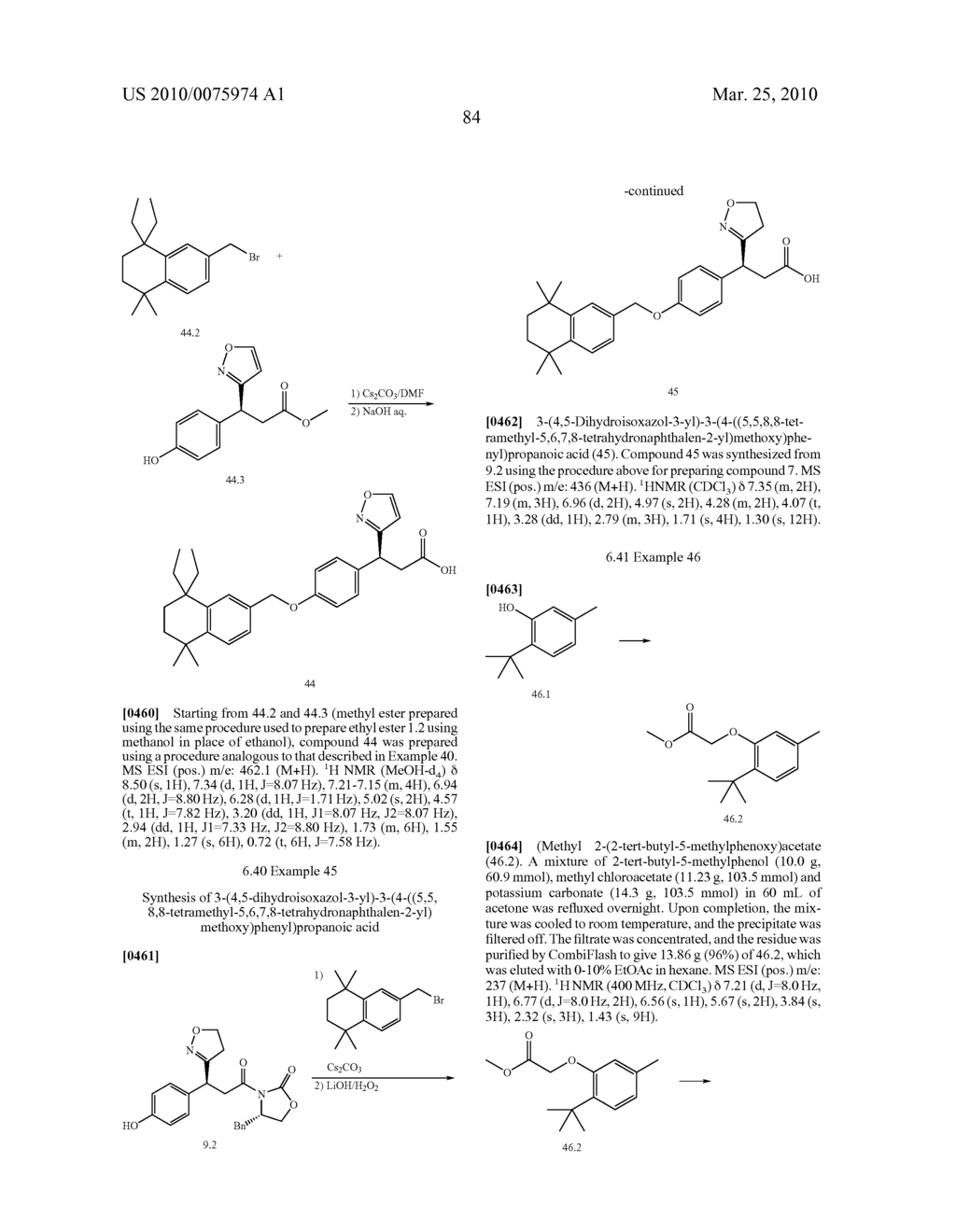 HETEROCYCLIC GPR40 MODULATORS - diagram, schematic, and image 85