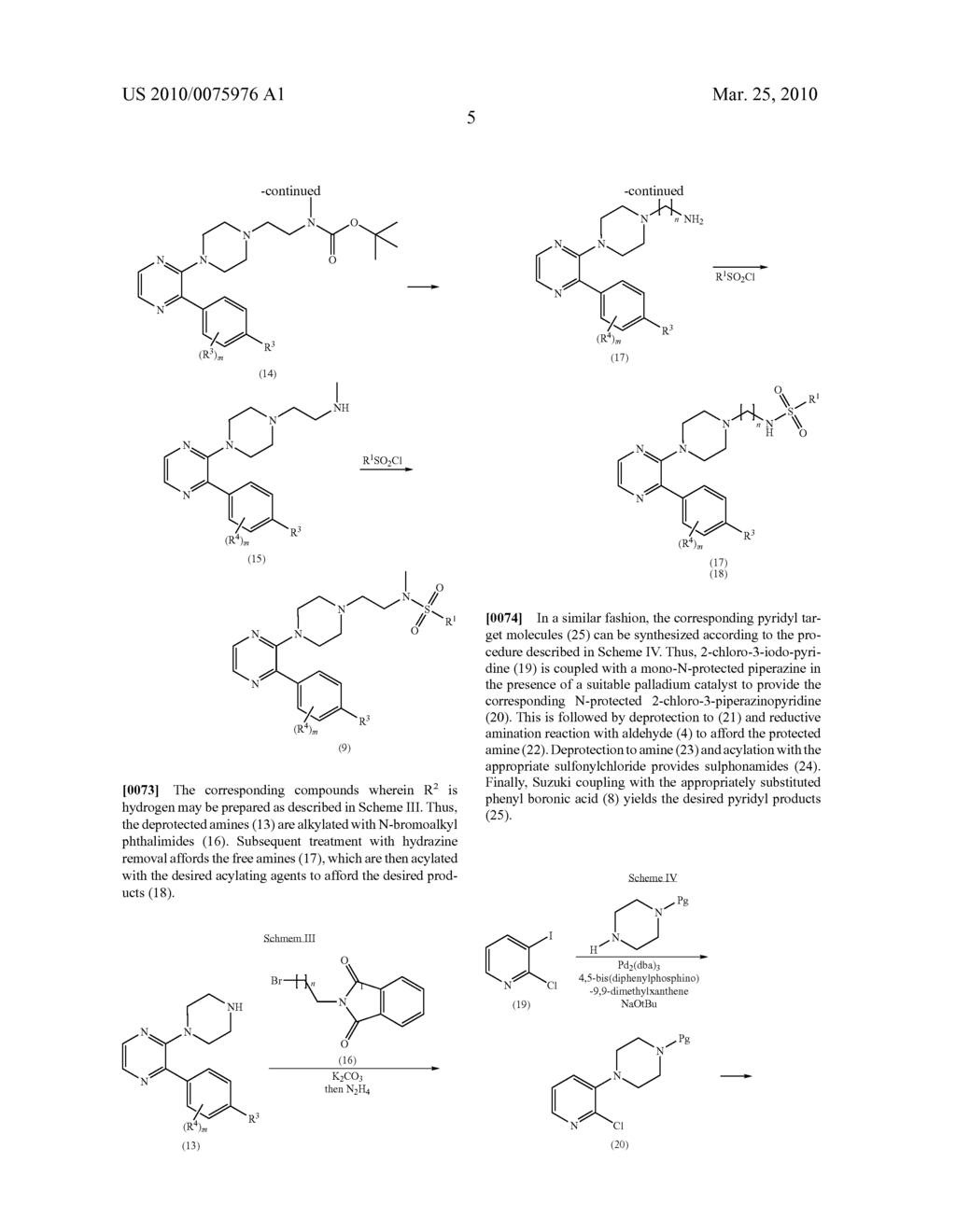 SUBSTITUTED PIPERAZINYL PYRAZINES AND PYRIDINES AS 5-HT7 RECEPTOR ANTAGONISTS - diagram, schematic, and image 06