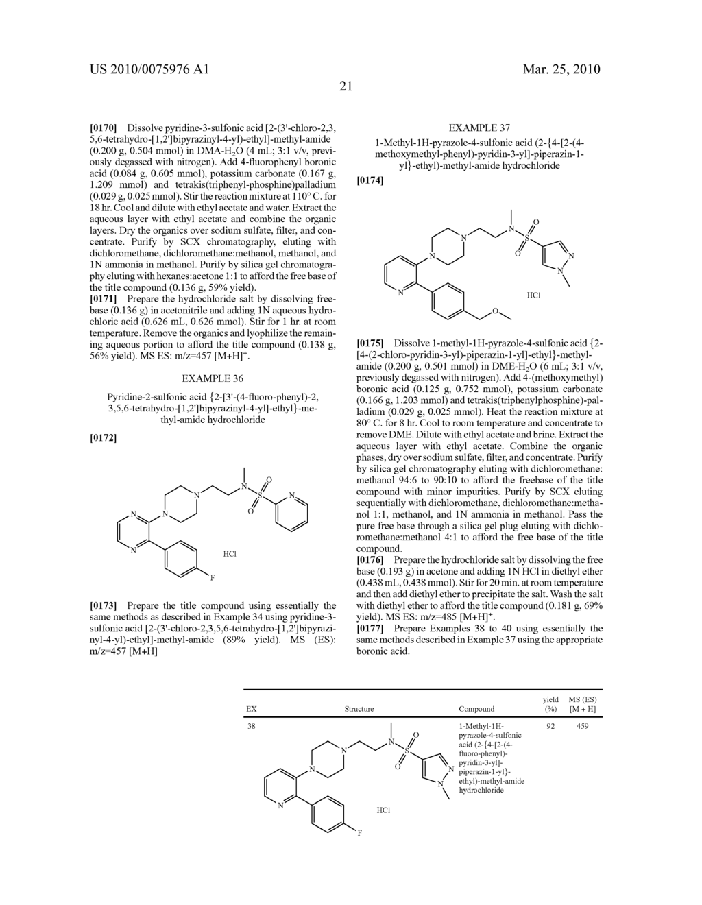 SUBSTITUTED PIPERAZINYL PYRAZINES AND PYRIDINES AS 5-HT7 RECEPTOR ANTAGONISTS - diagram, schematic, and image 22