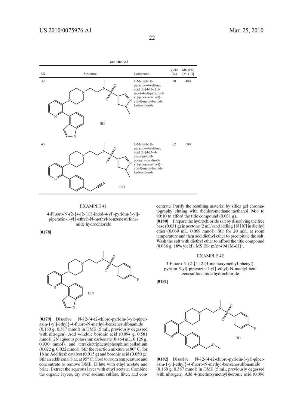 SUBSTITUTED PIPERAZINYL PYRAZINES AND PYRIDINES AS 5-HT7 RECEPTOR ANTAGONISTS - diagram, schematic, and image 23