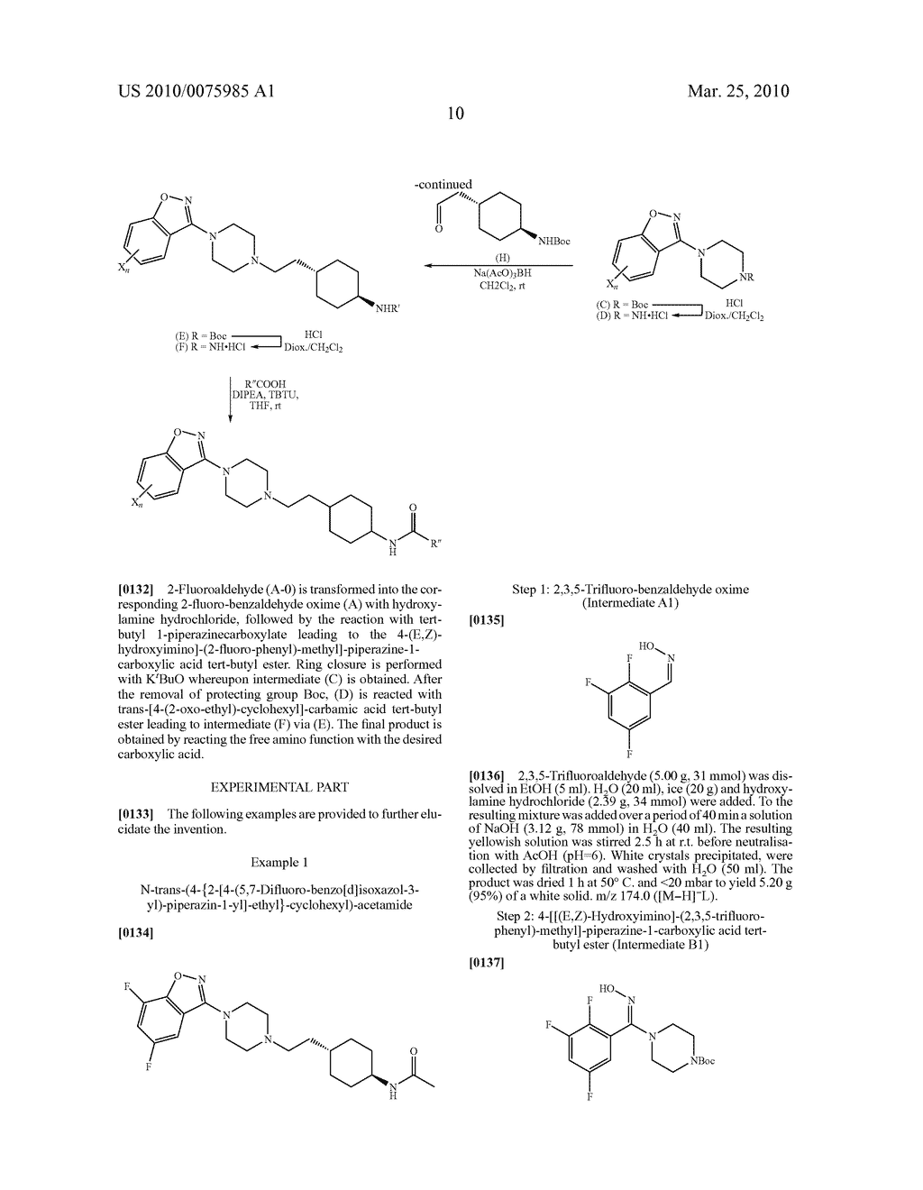 BENZO[D]ISOXAZOL-3-YL-PIPERAZIN DERIVATIVES USEFUL AS MODULATORS OF DOPAMINE D3 RECEPTORS - diagram, schematic, and image 11