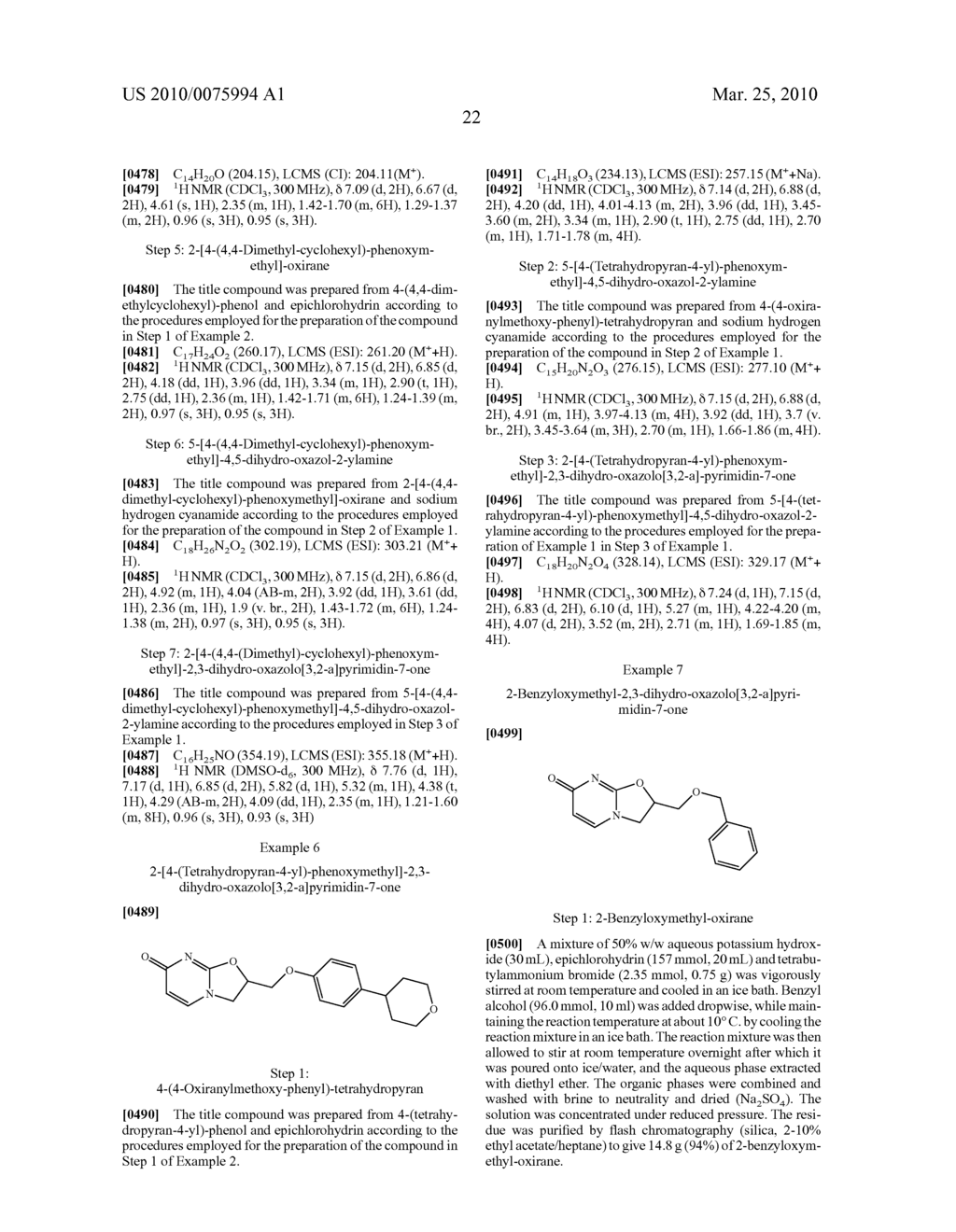 SUBSTITUTED DIHYDRO AND TETRAHYDRO OXAZOLOPYRIMIDINONES, PREPARATION AND USE THEREOF - diagram, schematic, and image 23