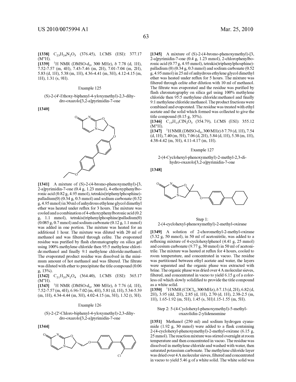 SUBSTITUTED DIHYDRO AND TETRAHYDRO OXAZOLOPYRIMIDINONES, PREPARATION AND USE THEREOF - diagram, schematic, and image 64