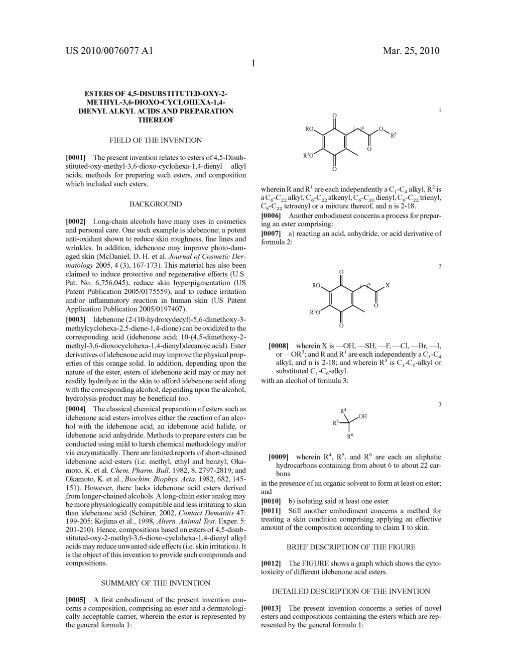 ESTERS OF 4,5-DISUBSTITUTED-OXY-2-METHYL-3,6-DIOXO-CYCLOHEXA-1,4-DIENYL ALKYL ACIDS AND PREPARATION THEREOF - diagram, schematic, and image 03