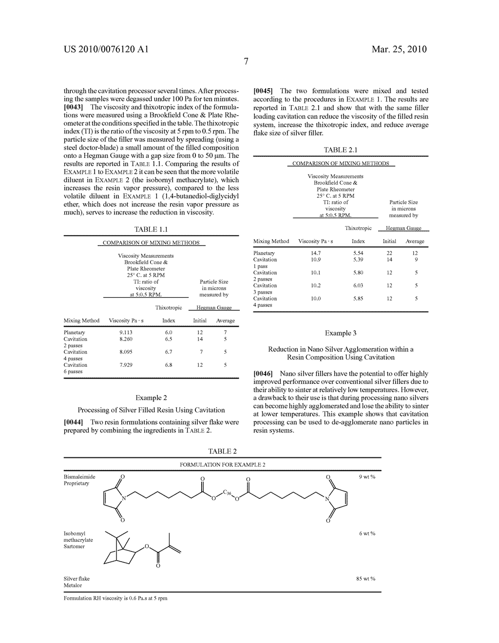 METHOD OF CHANGING RHEOLOGY IN FILLED RESIN SYSTEMS USING CAVITATION - diagram, schematic, and image 09