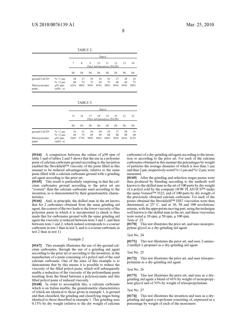 USE AS A RHEOLOGY AGENT IN A FILLED PLASTIC PASTE OF A DRYGROUND CALCIUM CARBONATE WITH A COPOLYMER OF (METH)ACRYLIC ACID WITH AN ALKOXY OR HYDROXY POLYALKYLENEGLYCOL GROUP - diagram, schematic, and image 09