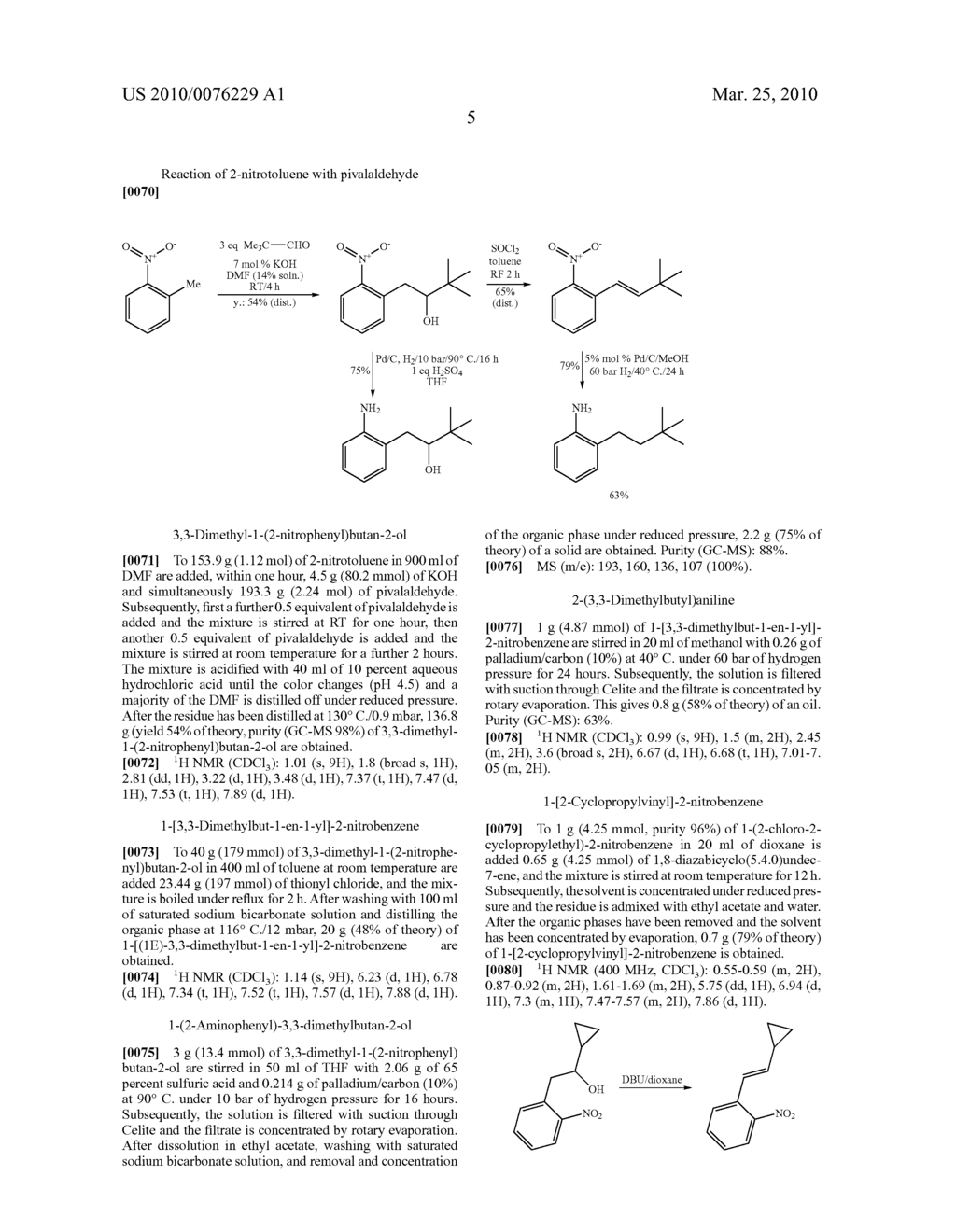 Method for Producing Alkenylnitrobenzene Derivatives Unbranched in the 1'-Position - diagram, schematic, and image 06