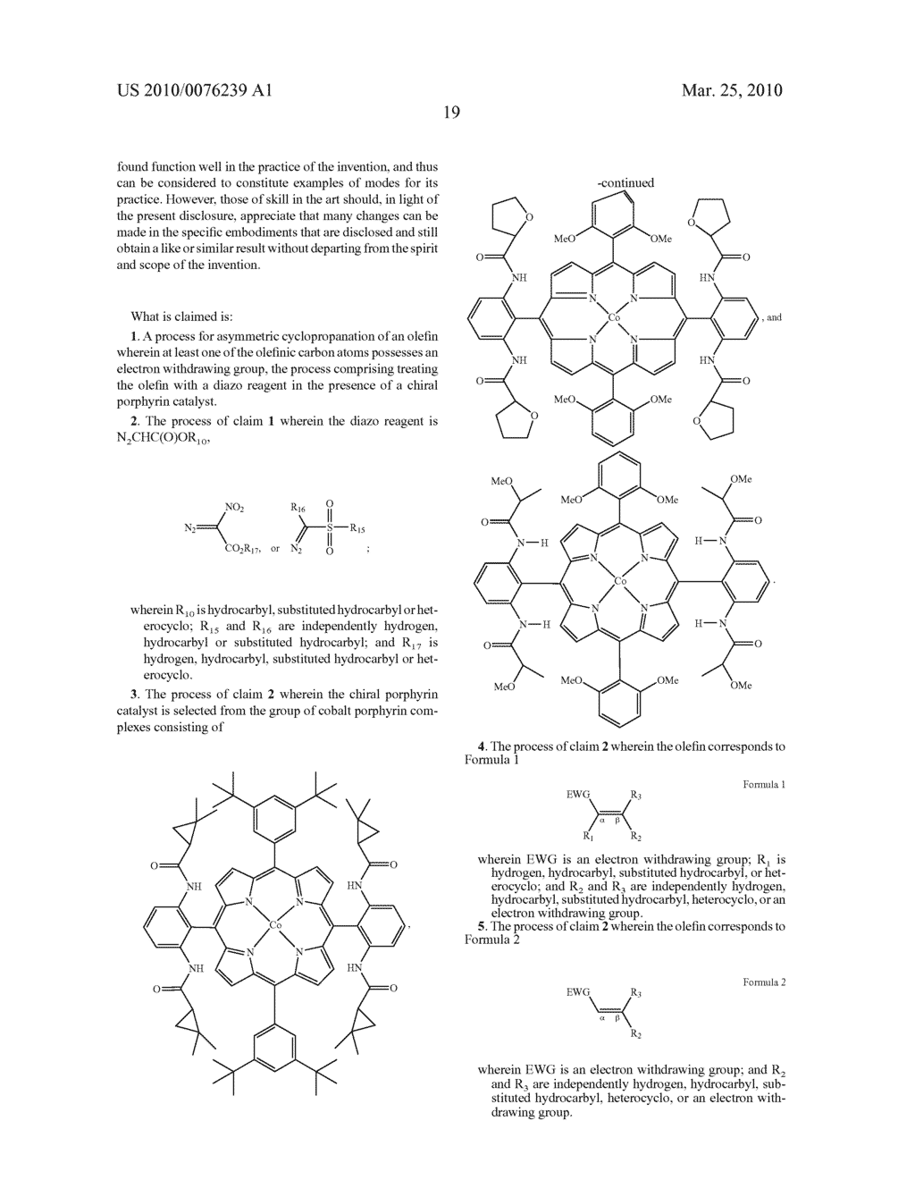 ASYMMETRIC CYCLOPROPANATION OF ELECTRON-DEFICIENT OLEFINS WITH DIAZO REAGENTS - diagram, schematic, and image 20