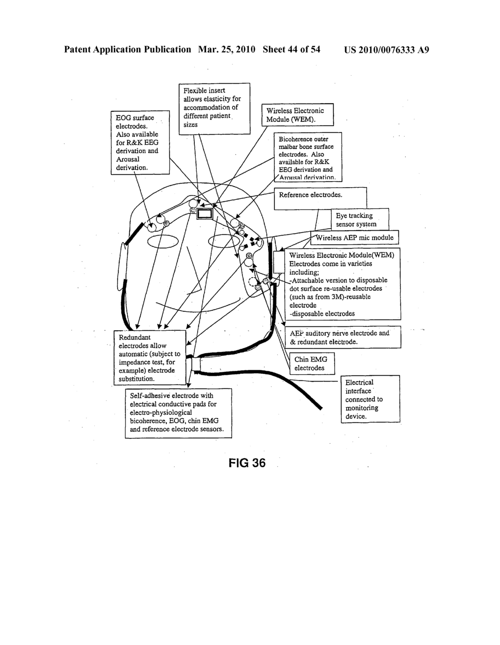 METHODS AND APPARATUS FOR MONITORING CONSCIOUSNESS - diagram, schematic, and image 45