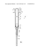 Safety Medical Syringe with Retractable Needle and Including a Plunger that is Received within a Barrel diagram and image