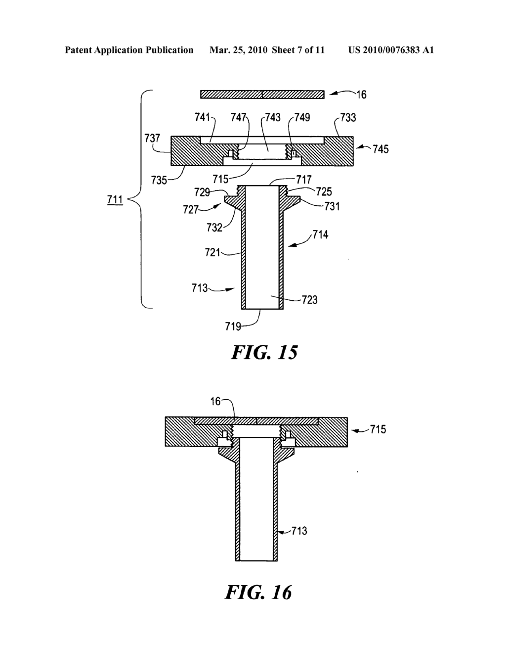 LOW PROFILE ADAPTOR FOR USE WITH A MEDICAL CATHETER - diagram, schematic, and image 08