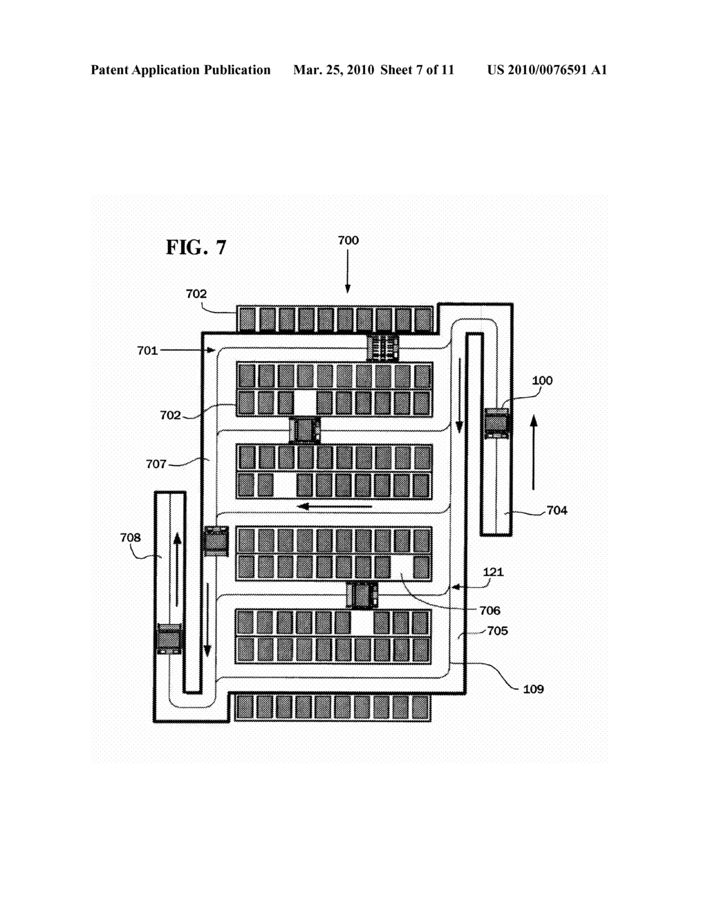 Materials-Handling System Using Autonomous Transfer and Transport Vehicles - diagram, schematic, and image 08