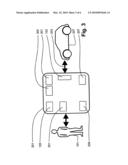 VEHICLE DIAGNOSTIC EQUIPMENT PROVIDING HANDS FREE OPERATION diagram and image