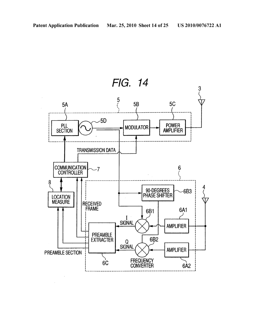 DISTANCE MEASURING APPARATUS, DISTANCE MEASURING METHOD, REFLECTOR, AND COMMUNICATION SYSTEM - diagram, schematic, and image 15