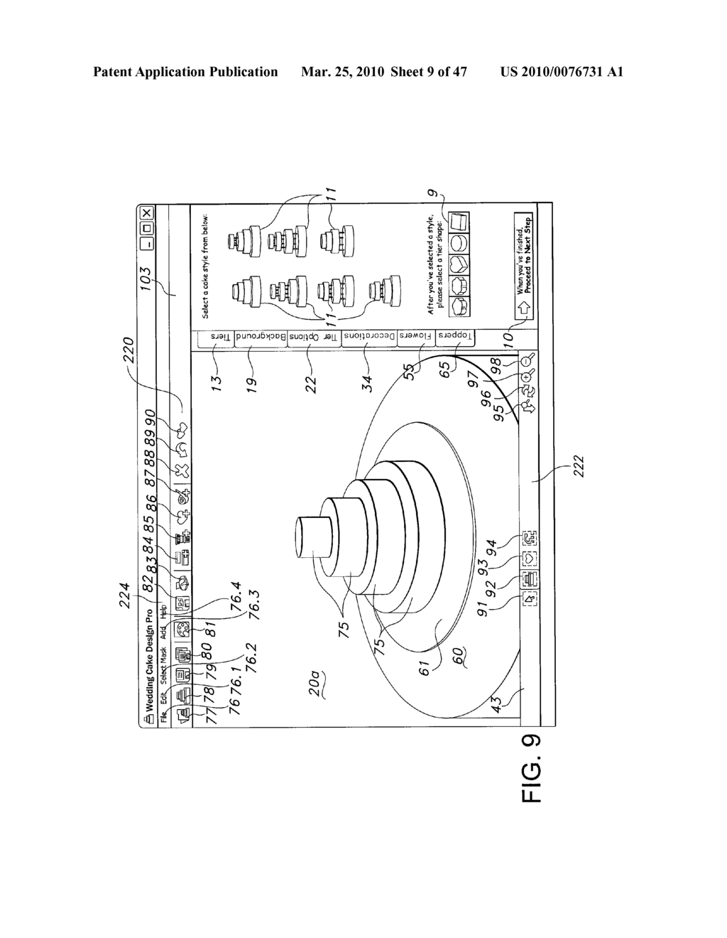 METHOD AND SYSTEM FOR DESIGNING A PASTRY - diagram, schematic, and image 10