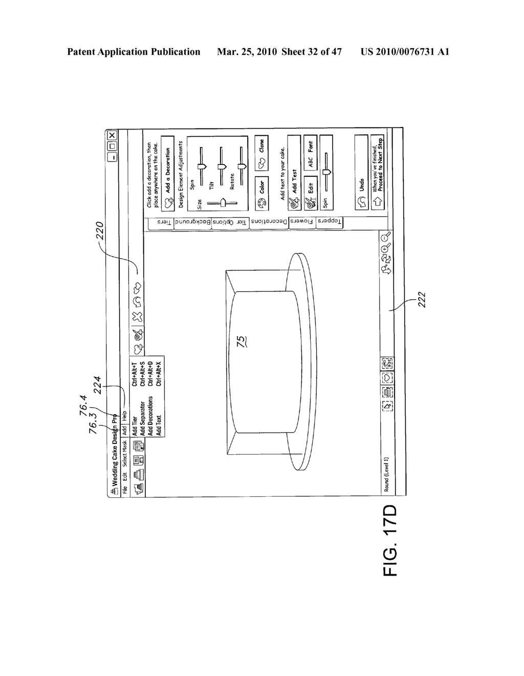 METHOD AND SYSTEM FOR DESIGNING A PASTRY - diagram, schematic, and image 33