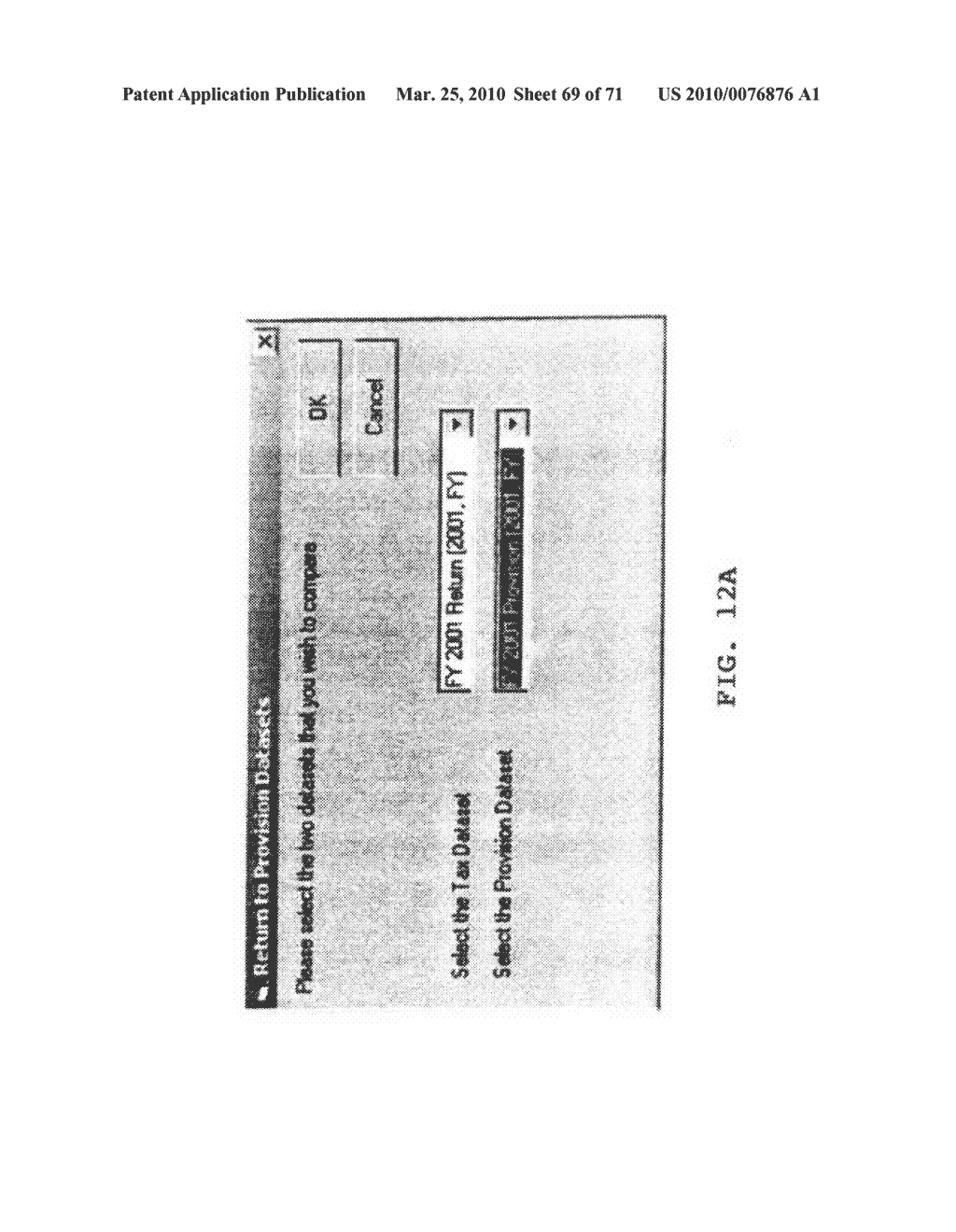 Information processing method for managing and determining tax provision information - diagram, schematic, and image 70