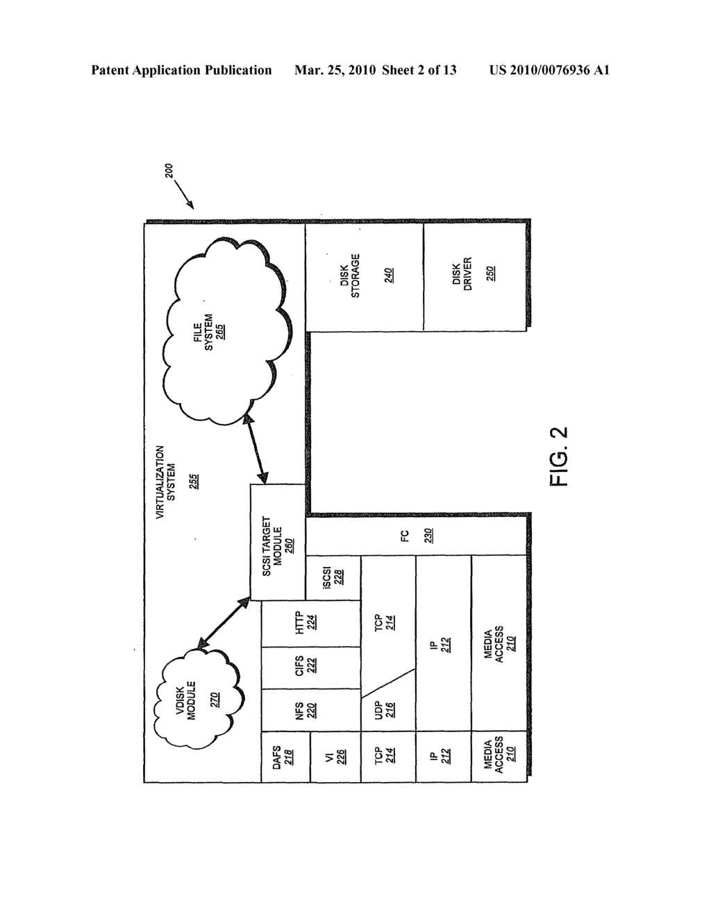 SYSTEM AND METHOD FOR EXAMINING CLIENT GENERATED CONTENT STORED ON A DATA CONTAINER EXPORTED BY A STORAGE SYSTEM - diagram, schematic, and image 03