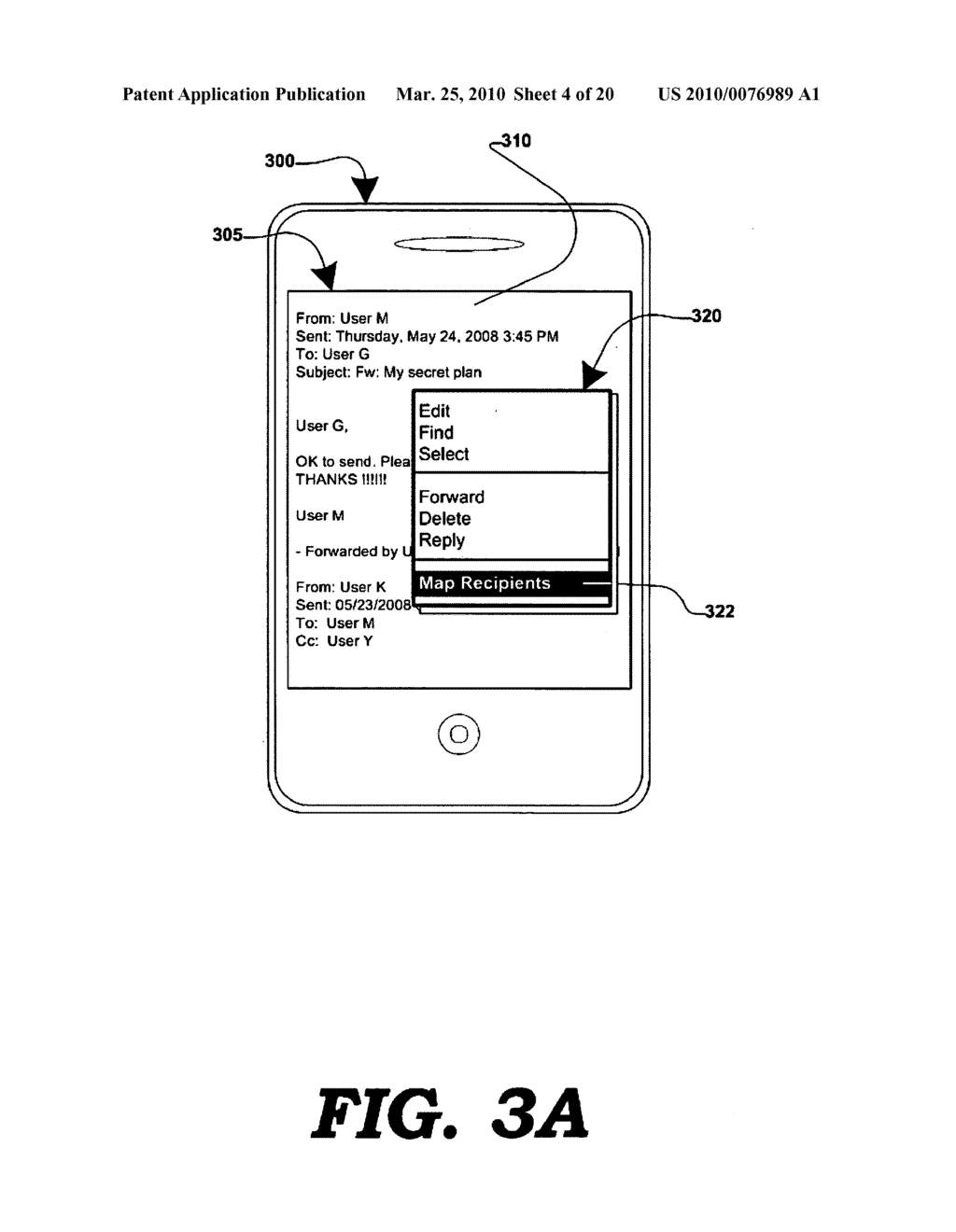 Method and system for displaying email thread information - diagram, schematic, and image 05