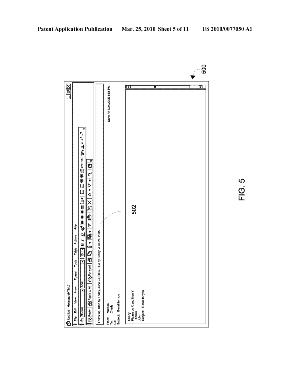 Tracking of Electronic Mail Messages - diagram, schematic, and image 06