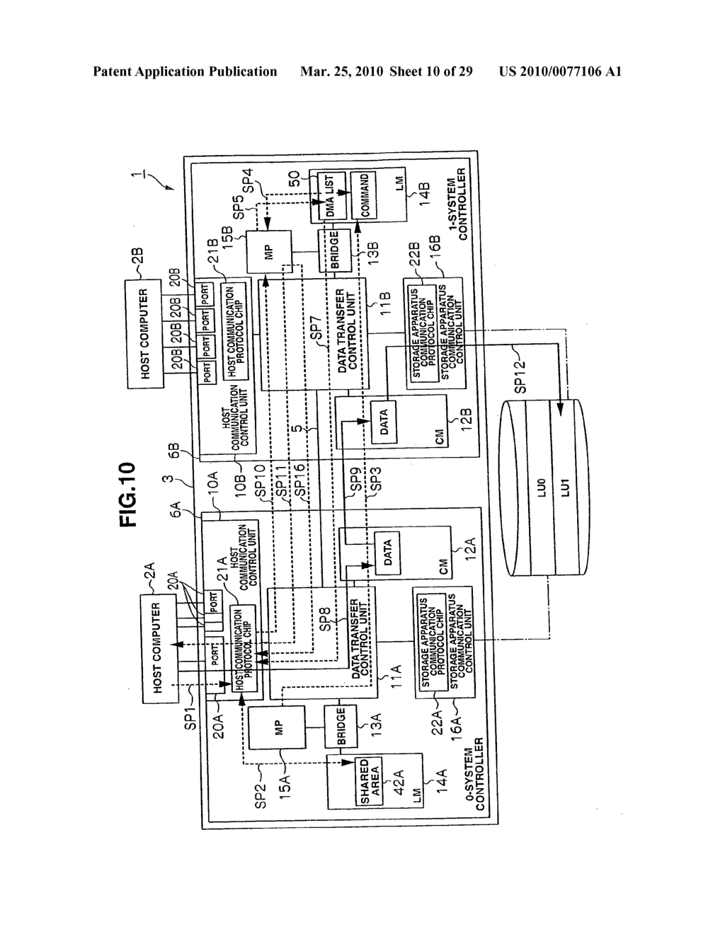 Storage subsystem and remote copy system using said subsystem - diagram, schematic, and image 11