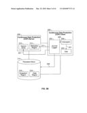 Linear space allocation mechanisms in data space diagram and image