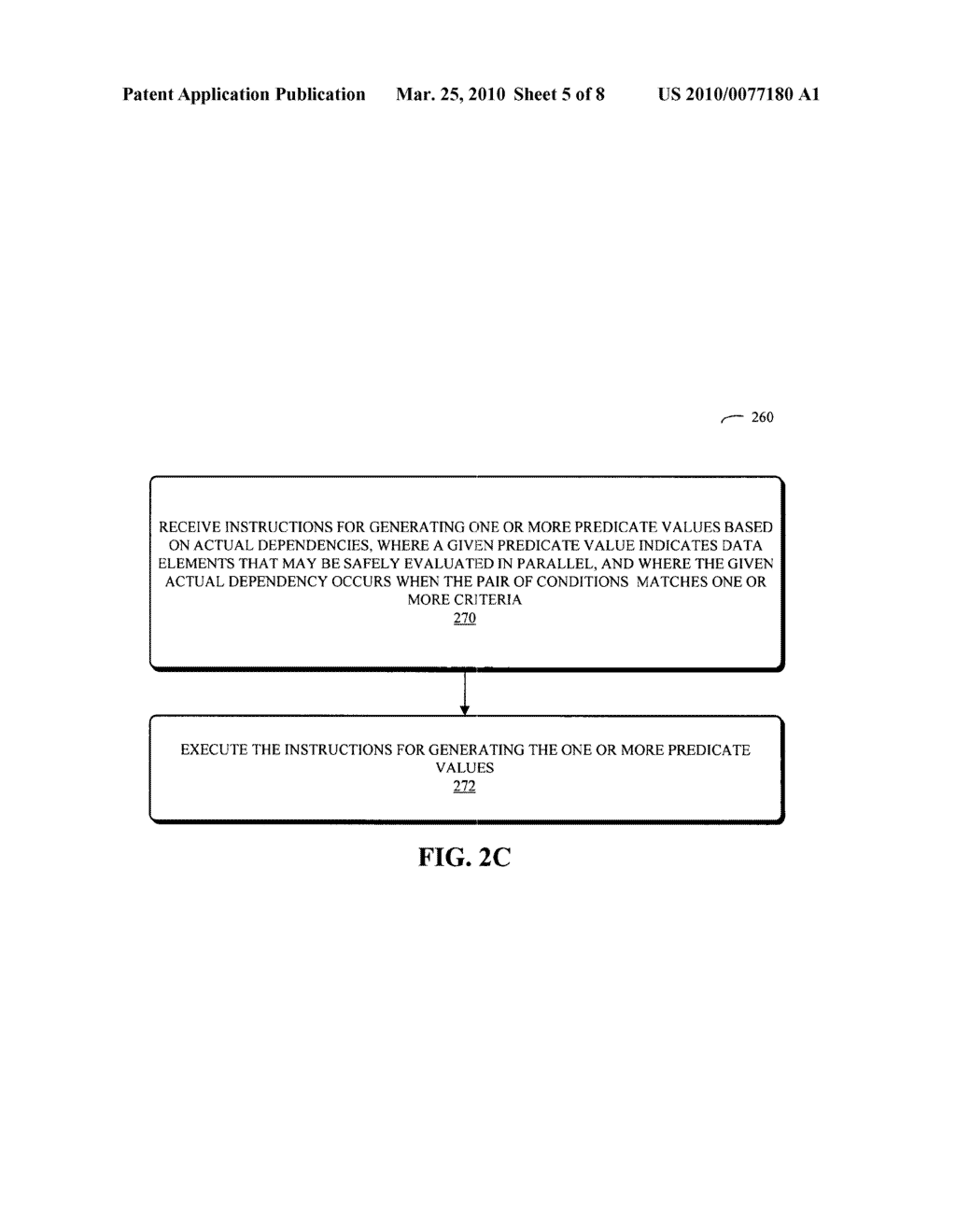 GENERATING PREDICATE VALUES BASED ON CONDITIONAL DATA DEPENDENCY IN VECTOR PROCESSORS - diagram, schematic, and image 06