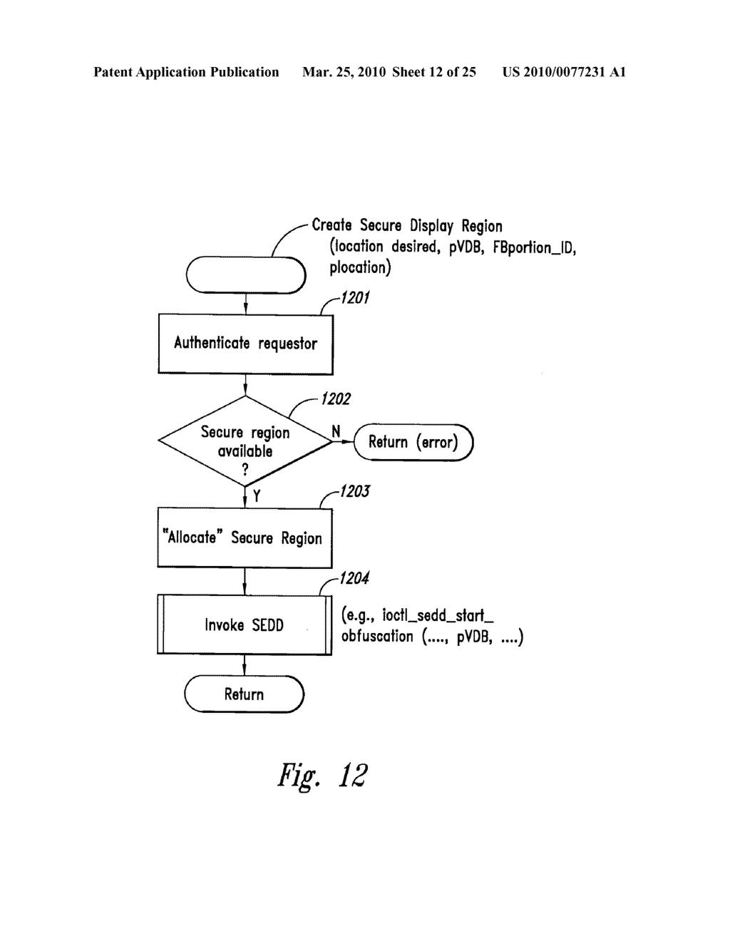 METHOD AND SYSTEM FOR MAINTAINING SECURE DATA INPUT AND OUTPUT - diagram, schematic, and image 13