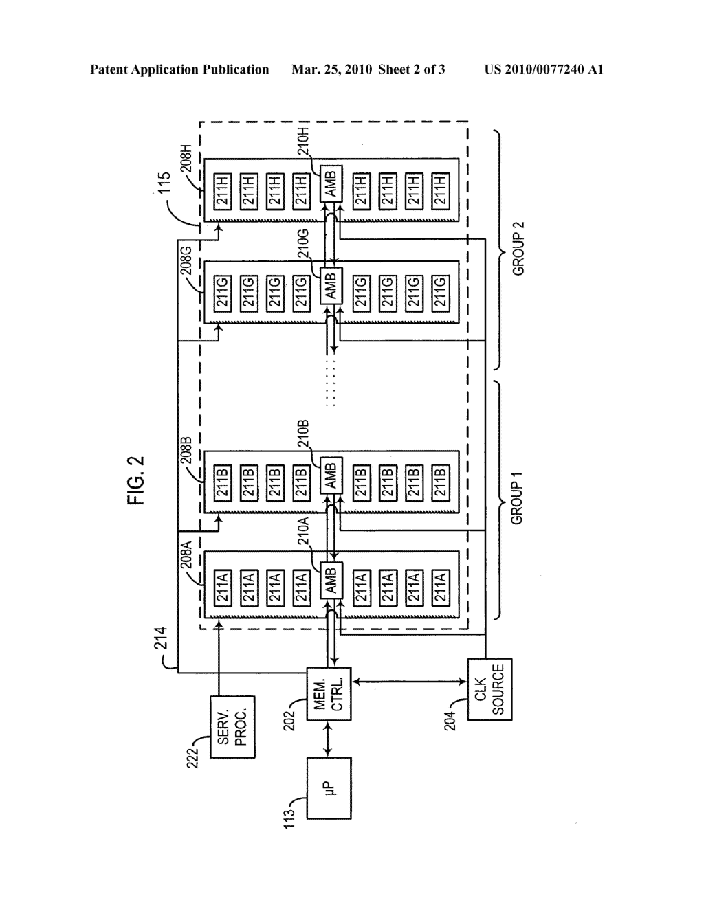 METHODS AND APPARATUSES FOR REDUCING POWER CONSUMPTION OF FULLY-BUFFERED DUAL INLINE MEMORY MODULES - diagram, schematic, and image 03