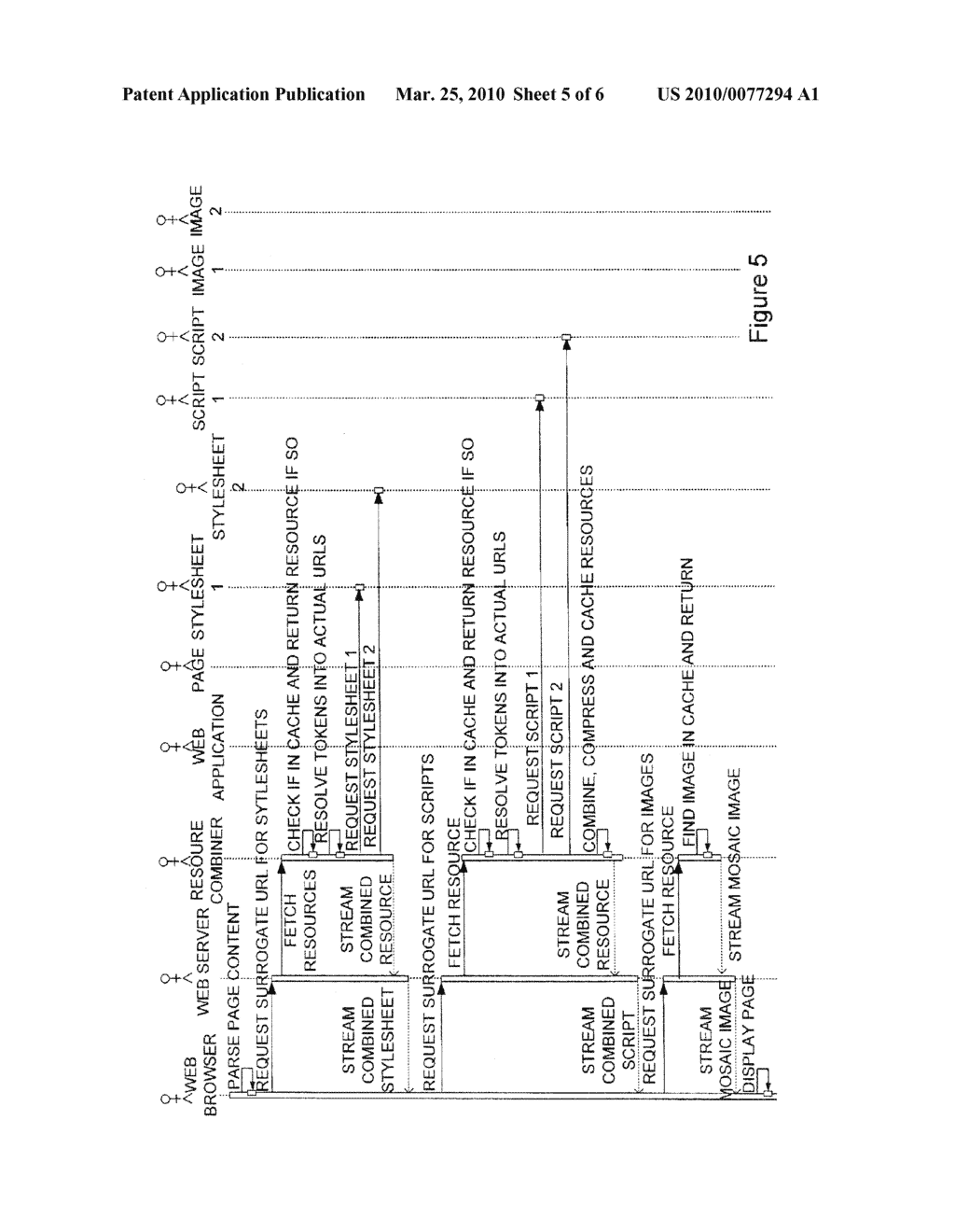 METHODS AND DEVICES FOR POST PROCESSING RENDERED WEB PAGES AND HANDLING REQUESTS OF POST PROCESSED WEB PAGES - diagram, schematic, and image 06