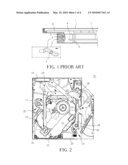 LIFT DEVICE OF A SLOT-IN DISK DRIVE diagram and image