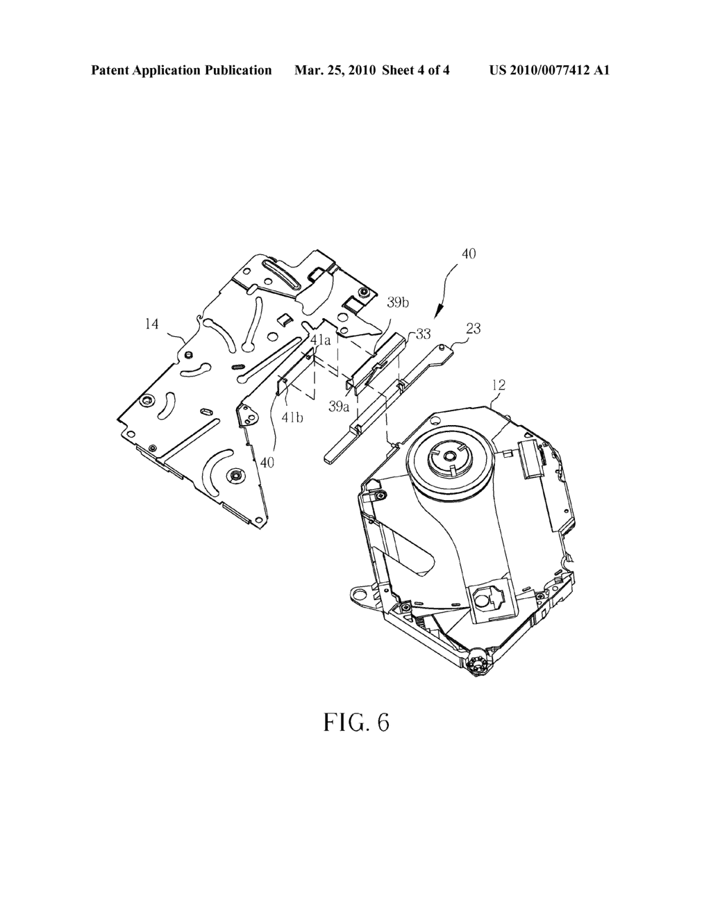 LIFT DEVICE OF A SLOT-IN DISK DRIVE - diagram, schematic, and image 05