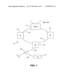 APPARATUS AND METHODS FOR MULTI-STAGE MULTIPLEXING IN A NETWORK diagram and image