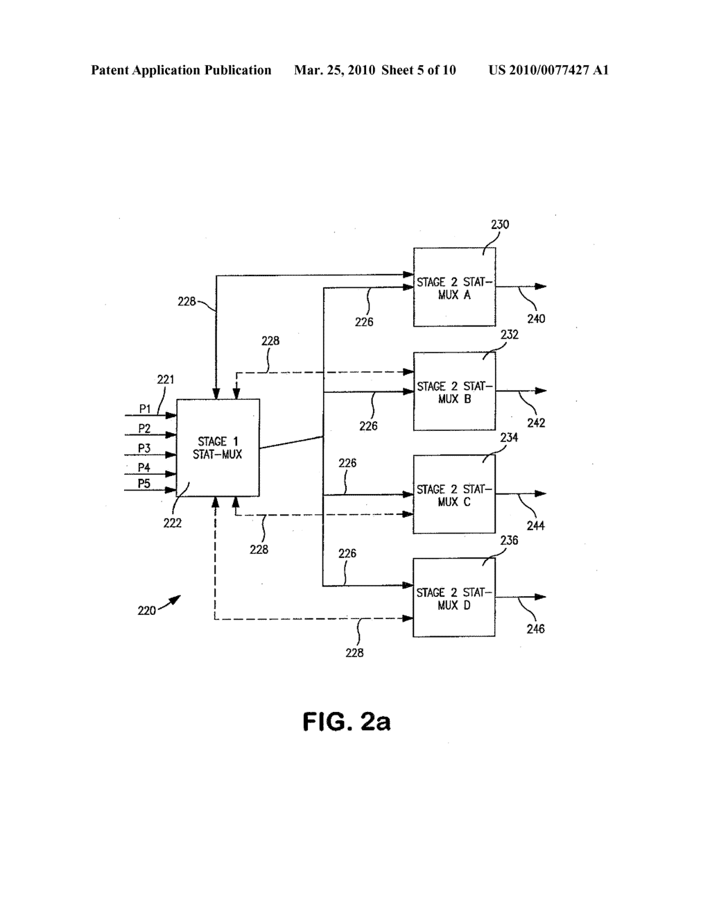 APPARATUS AND METHODS FOR MULTI-STAGE MULTIPLEXING IN A NETWORK - diagram, schematic, and image 06