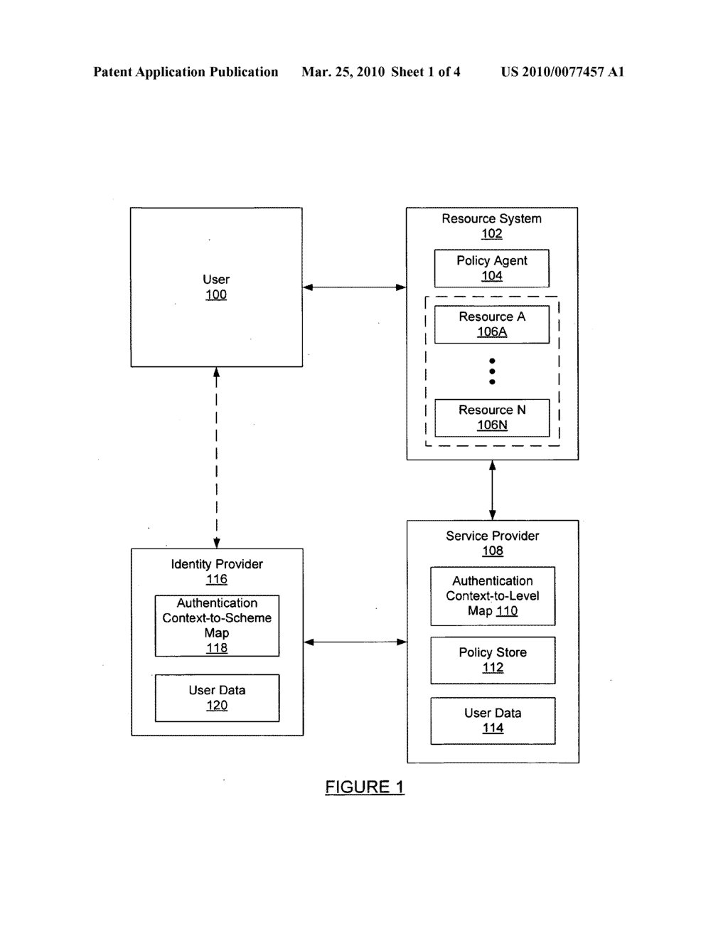 METHOD AND SYSTEM FOR SESSION MANAGEMENT IN AN AUTHENTICATION ENVIRONMENT - diagram, schematic, and image 02