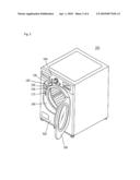 Liquid storage container and clothes dryer having the same diagram and image