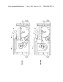 Power crimping device and method for crimping building panels diagram and image