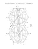 AIR-COOLED HEAT EXCHANGER WITH HYBRID SUPPORTING STRUCTURE diagram and image