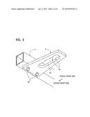 HEAT EXCHANGER SUPPORTING STRUCTURE AND VEHICLE FRONT STRUCTURE diagram and image