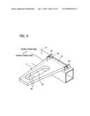 HEAT EXCHANGER SUPPORTING STRUCTURE AND VEHICLE FRONT STRUCTURE diagram and image