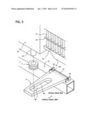 HEAT EXCHANGER SUPPORTING STRUCTURE AND VEHICLE FRONT STRUCTURE diagram and image