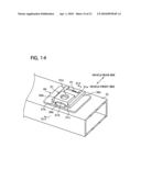 HEAT EXCHANGER SUPPORTING STRUCTURE AND VEHICLE FRONT STRUCTURE diagram and image